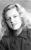 Fröken Birgit Samuelsson, Brynäsgatan 35, Gävle.         8 november 1944.