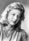 Fröken Lisa Andersson Gävle. 11 november 1944.