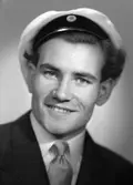 Kandidat Lennart Ahl, Hantverkargatan 11, Gävle. 16 maj 1945.