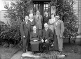 Släktporträtt. Herr G. Perssons 50-årsdag. 1945.
