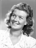 Fröken Synnöve Grundström. Juni 1945.
