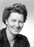 Fru Karin Asplund, Strömgatan 10, Strömsbro. 23 oktober 1945.