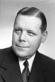 Kamrer Ivan Bruce, Staketgatan 19, Gävle. 3 november 1945.