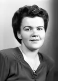 Fröken Gertrud Blom, Sanatoriet, Strömsbro. 30 november 1945.