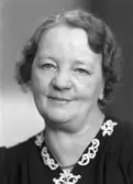 Fru Lisa Westlund, Södra Fiskargatan 16, Gävle. 7 januari 1945.