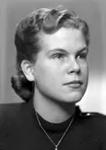 Fröken Ulla Asplund, Södra Skeppargatan 23, Gävle. 5 februari 1946.
