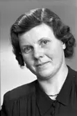 Fru Maja Andersson, Box 1036, Storvik. 6 februari 1946.