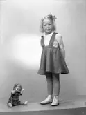 Dotter till Sally Andersson, Tredje Tvärgatan 25, Gävle. 8 mars 1946.