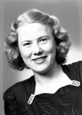 Fröken Anna-Lisa Sundqvist, Harnäs. 16 mars 1946.