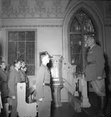 Kungsbäck. Plutonchefsskolans avslutning. 5 september 1950.




