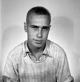 Edmund Pettersson Rederi AB. Legitimationsfotografi. Augusti 1950.
