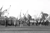 Svenska Flaggans Dag på Strömvallen. 6 juni 1951.