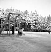 Bandymatch Bollnäs - Skutskär. 13 januari 1952.



