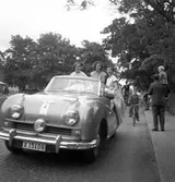 Lions Tivoli, tåg genom staden. Juni 1952.
