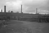 J. Isaksson & Co. Kassaskåpsfabrik, Bromma Stockholm.
Exteriör från  Gavleverken AB. 13 oktober 1952.