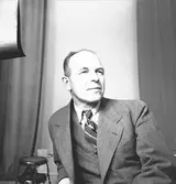 April 1942. Krångede AB. Horndalsstationen.