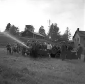 Ockelbo brandstation. Maj 1949.