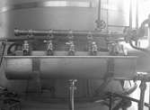 Konsum Alfa Bryggeri. Interiör av bryggeriet. Den 25 november 1932
