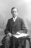Ludvig Melander. Vaktmästare vid Borgarskolan, Gävle