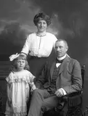Familjen Nordgren. Zimmermans skoaffär i Gävle.