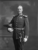Löjtnant Martin Lundvik, född 1883. Senare kapten och major vid Hälsinge regemente.