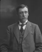 Wilhelm Gällstedt. Kassör vid Gefleborgs läns sparbank. Senare direktör.