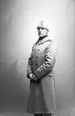 Ingenjör Erik Göransson i militär vinterunifom