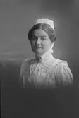 Sjuksköterska A. Andersson. Kronofogde Anjou