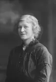 Elsa Melin, Barkbacken, Gävle. Området precis väster om Parkvägen vid Kristinaplan, kallades vid denna tid för Barkbacken.