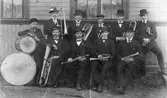 Hornmusiker i Hedesunda på 1910-talet.
