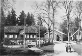 Skarpskytteföreningens gård.
Röjningen, Sätra