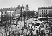 Gävle stad – Norr, Stortorget 1948.