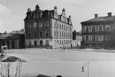 Kvarteret Gefle Vapen med Rettigs tobaksfabrik.