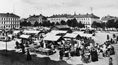 Gävle stad – Norr, Stortorget.
Stortorget omkring 1903.