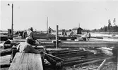 Hedesunda.
Skiftet vid Rämsön 1935.