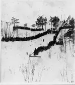 Gustaf Hoppbacken vid Gustafsbro,byggd vid sekelskiftet,
ombyggd 1908.
