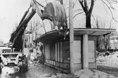 Gävle stad – Norr, Esplanaden.
Från Esplanaden, 29/12 1973.
