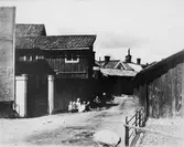 Västra Krokgränd, omkring 1910.
