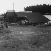 Sjökullen äldre sjöbod.
Sjöboden från norr