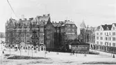 Dalapalatset åt Brynäsgatan, 1900-talets början.