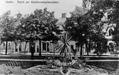 Gävle stad – Norr, Esplanaden.
Parti av Rådhusesplanaden.
