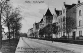 Parti af Staketgatan, Gefle.
