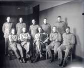 Gruppfoto av militärer.
