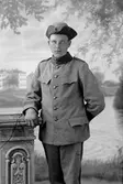 Värnpliktig 444/3 Elmer Ericsson, Kungsbäck, Gävle. 555/3. Hemadress: Homna, Voxna

