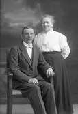 P. A. Läckström med fru, Skolgatan 1, Forsbacka