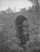 En stenvalvsbro vid Simsliden.