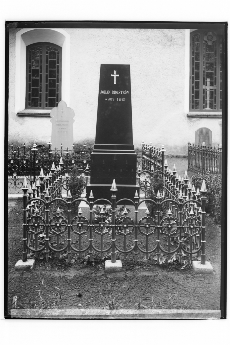 Samuel Lindskog, Johan Broström’s burial ground. (1829-1892)