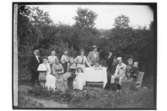 Varberg, Adolfsberg, ÖrebroGrupp 14 personer och en hund.Gustaf Berggren.