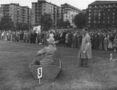 Spinnfisketävling.
Casting.