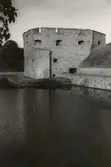Kalmar Slott, Norra postejen. Västra vallen, Vallgraven.